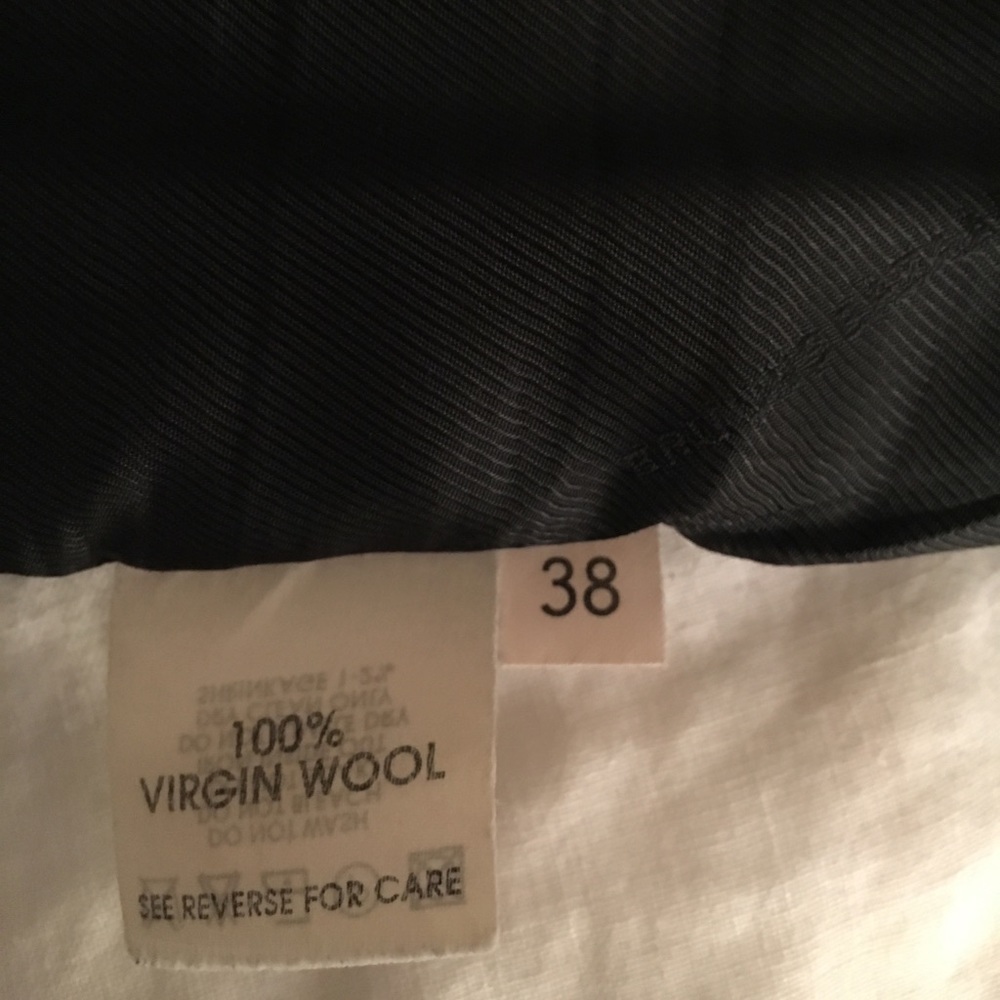 Bruuns Bazaar black pencil skirt. Sz 38. - Picture 6 of 7